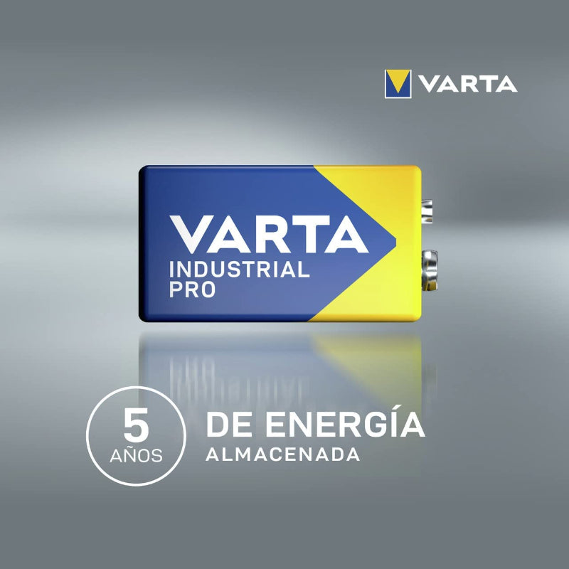 VARTA INDUSTRIAL PRO (PRECIO PILA) ALCALINA LR61 9V CAJA*20
