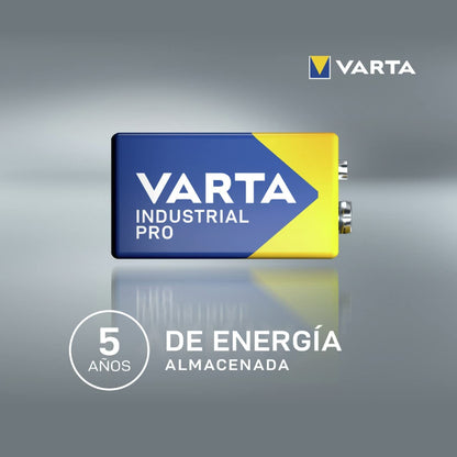 VARTA INDUSTRIAL PRO (PRECIO PILA) ALCALINA LR61 9V CAJA*20