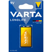 VARTA LONGLIFE PILA ALCALINA 9V LR61 BLISTER*1
