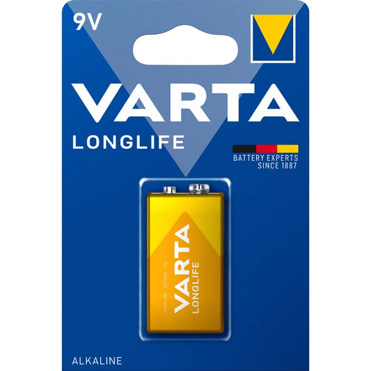 VARTA LONGLIFE PILA ALCALINA 9V LR61 BLISTER*1