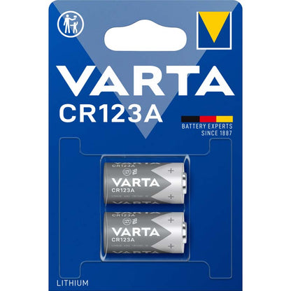 VARTA PILA LITIO FOTO CR123A 3V BLISTER*2