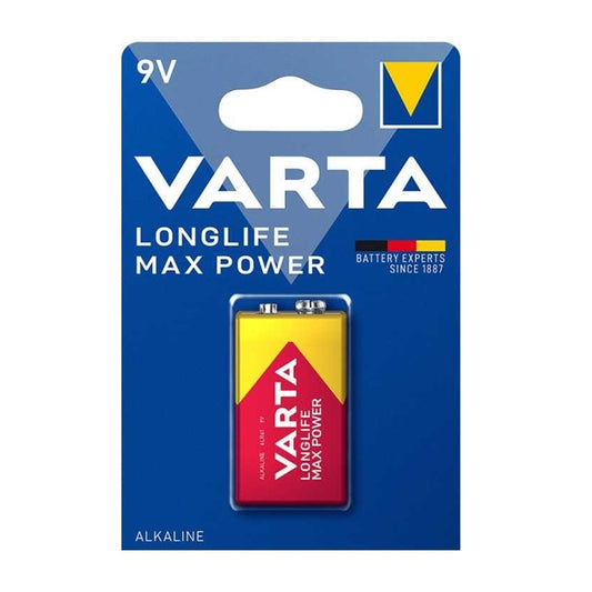 VARTA MAX POWER PILA ALCALINA 9V LR61 BLISTER*1