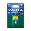 VARTA RECHARGEABLE ACCU POWER HR22 9V 200mAh BLISTER*1