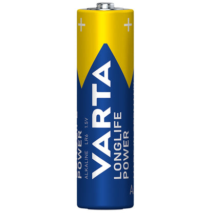 PILHA ALCALINA VARTA LONGLIFE POWER AA LR6 BLISTER*4