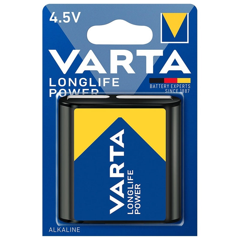 VARTA LONGLIFE POWER PILA ALCALINA 4,5V 3LR12 BLISTER*1