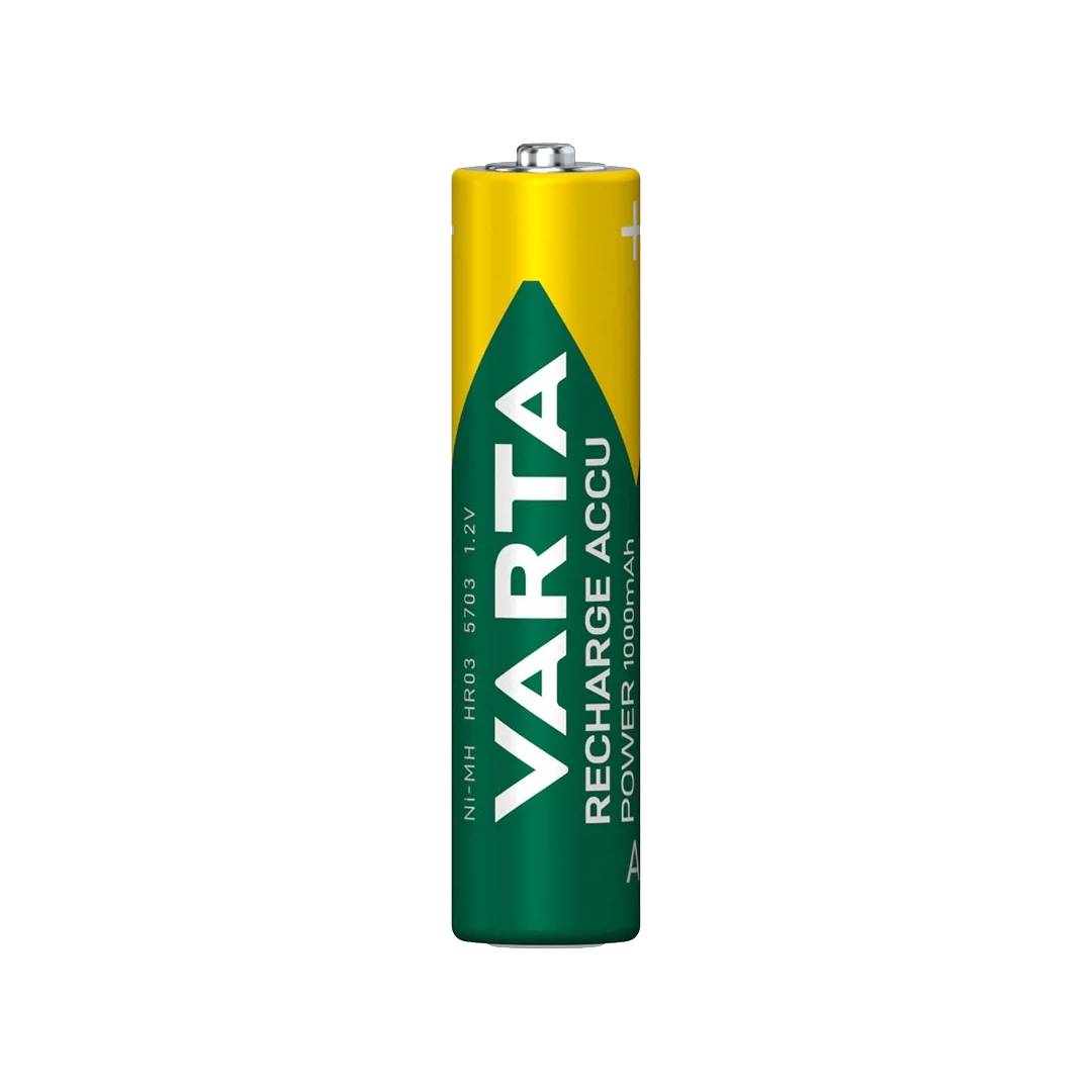 VARTA RECHARGHABLE ACCU POWER HR03 AAA 1000mAh BLISTER*4