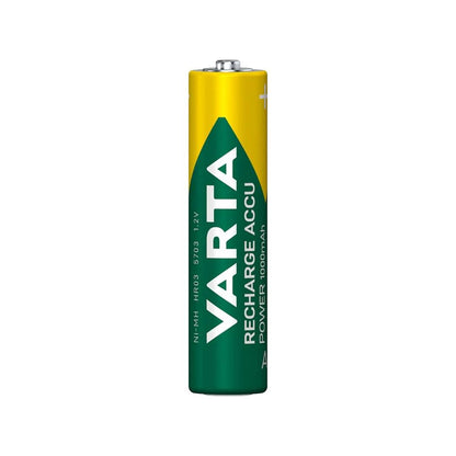 VARTA RECHARGHABLE ACCU POWER HR03 AAA 1000mAh BLISTER*4