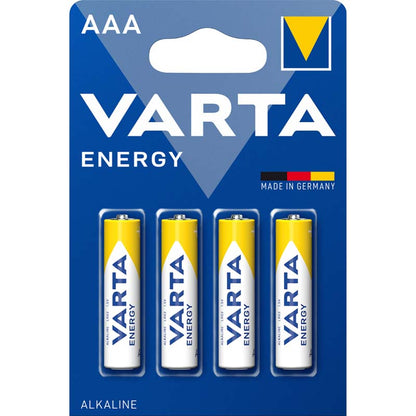 VARTA ENERGY PILA ALCALINA AAA LR03 BLISTER*4