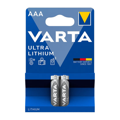 VARTA ULTRA LITHIUM PILA LITIO AAA L92 FR03 BLISTER*2