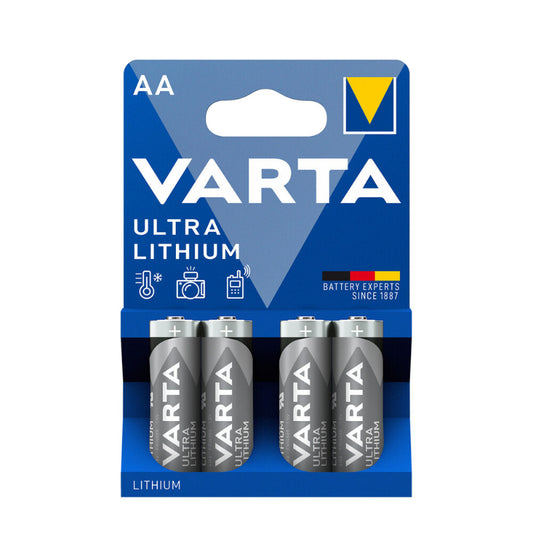 VARTA ULTRA LITHIUM PILA LITIO AA L91 FR6 BLISTER*4
