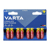 VARTA MAX POWER PILA ALCALINA AA LR6 BLISTER*5+3