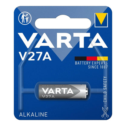 BATERIA ALCALINA VARTA V27A LR 27 12V BLISTER*1