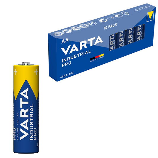 VARTA INDUSTRIAL PRO (PRECIO PILA) ALCALINA LR6 AA 1,5V CAJA*10