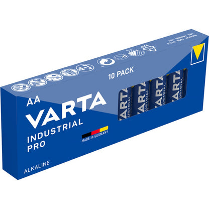 VARTA INDUSTRIAL PRO (PRECIO PILA) ALCALINA LR6 AA 1,5V CAJA*10