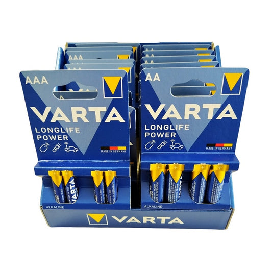 VARTA LONGLIFE POWER EXPOSITOR MESA 10*AA+10*AAA BLISTER*4