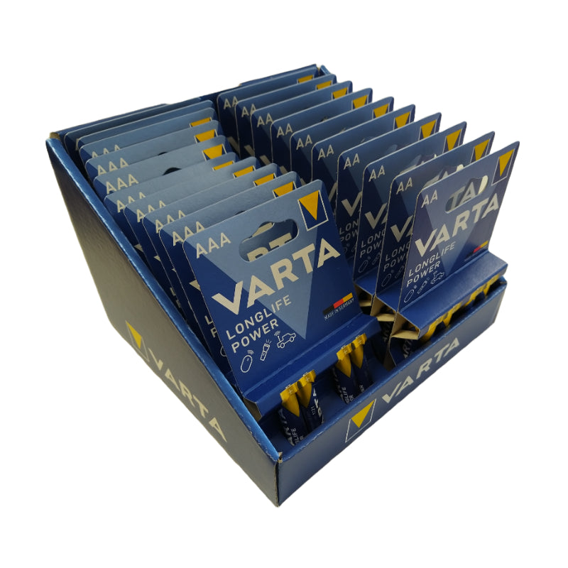 VARTA LONGLIFE POWER TABLE DISPLAY 10*AA+10*AAA BLISTER*4