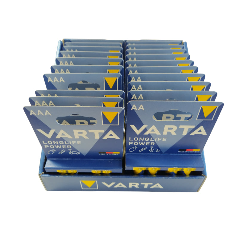 VARTA LONGLIFE POWER TABLE DISPLAY 10*AA+10*AAA BLISTER*4