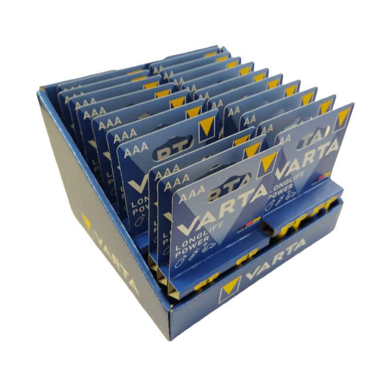 VARTA LONGLIFE POWER TABLE DISPLAY 10*AA+10*AAA BLISTER*4