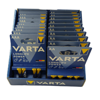 VARTA LONGLIFE POWER TABLE DISPLAY 10*AA+10*AAA BLISTER*4
