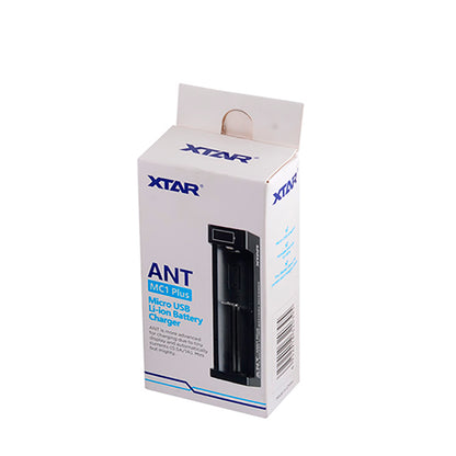 XTAR CARREGADOR DE BATERIA DE ÍONS DE LÍTIO USB-MICROUSB MC1 PLUS