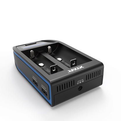 XTAR SMART CHARGER FAST CHARGE LITHIUM ION BATTERIES O4S